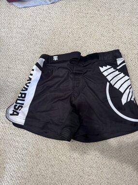 Hayabusa Black Athletic Training Shorts